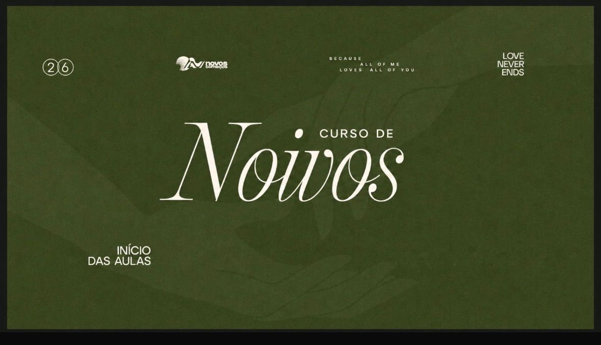 CURSO NOIVOS - 1º SEMESTRE 26
